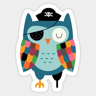 Captain Whooo Sticker